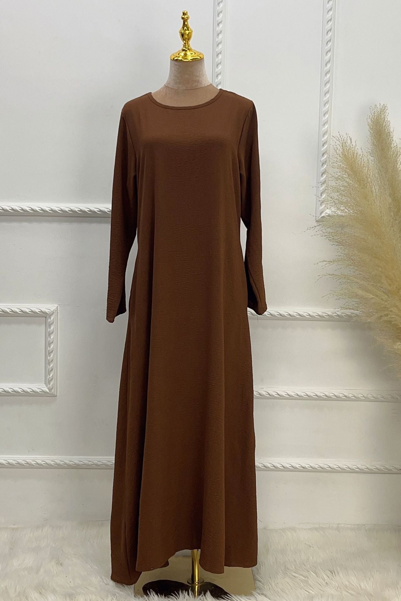 Amaya Inner Maxi dress 593 - Coffee